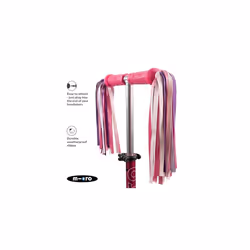 Scooters | Eco Scooter/Bike Ribbons | Handlebar Streamers Tassels | Waterproof | Boys & Girls | Mermaid