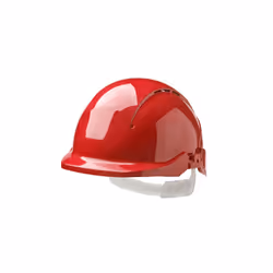 CENTURION CONCEPT REDUCED PEAK VENTED SAFETY HELMET RED