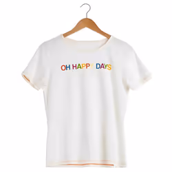 Womens TShirt Short Sleeve Summer Casual Top - L