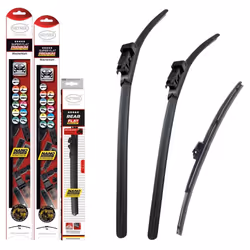 Fits Ford Kuga 2 2013 To 2018 Heyner Windscreen Wiper Blades Size 28"28"11âW Front Rear Replacement Set HSF2828PT11W