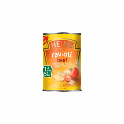 Heinz Ravioli with Beef in Tomato Sauce 6x400g