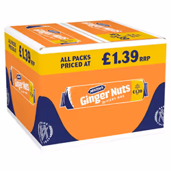 McVitie's Ginger Nuts 250g (pack of 6)