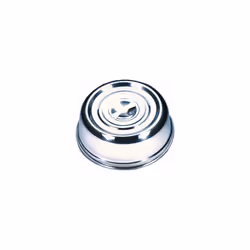 Genware NEV-21483 Plate Cover, Round, Stainless Steel