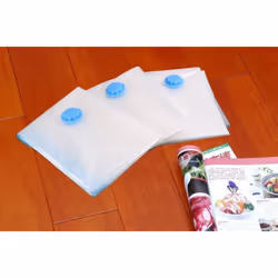 Vinsani 4 PC Large Vacuum Travel Reusable Storage Bag 50 X 70 CM Space Saver with Valve