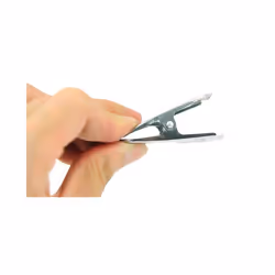 Vinsani Pack of 20 Stainless Steel Spring Loaded Metal Laundry Clothes Clip Pegs