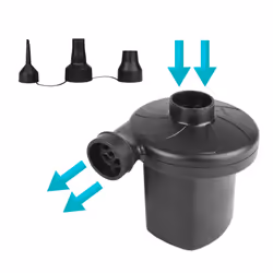 Vinsani® 240V Electric AC Air Pump for Paddling Pools Airbeds Inflatables - Black