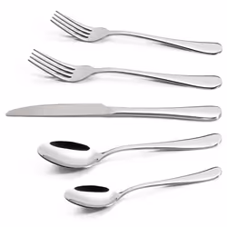 Vinsani 20 PCs Stainless Steel Cutlery Silverware Flatware Set