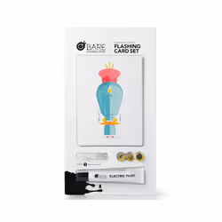 The BARE CONDUCTIVE Flashing Greeting Card Set Celebration Circuit contains all the materials you need to make three flashing ...