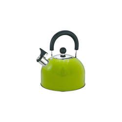 2.5L Stainless Steel Lightweight Whistling Kettle New (Green)