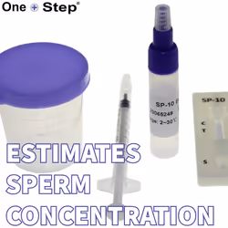 One Step: Fertility Test for Men, Indicate Normal or Low Sperm Count â 2 Tests