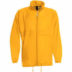 B&C Sirocco Mens Lightweight Jacket / Mens Outer Jackets - XL, Gold