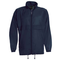 B&C Sirocco Mens Lightweight Jacket / Mens Outer Jackets - 3XL, Navy Blue