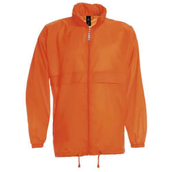 B&C Sirocco Mens Lightweight Jacket / Mens Outer Jackets - S, Orange
