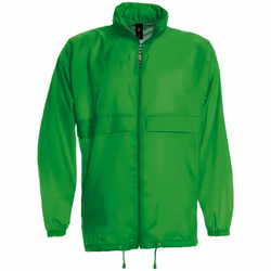 B&C Sirocco Mens Lightweight Jacket / Mens Outer Jackets - S, Real Green
