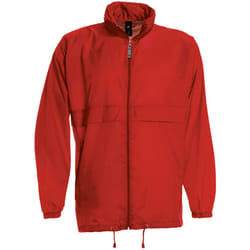 B&C Sirocco Mens Lightweight Jacket / Mens Outer Jackets - 3XL, Red