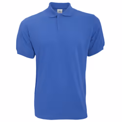 B&C Safran Mens Polo Shirt / Mens Short Sleeve Polo Shirts - S, Royal