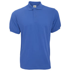 B&C Safran Mens Polo Shirt / Mens Short Sleeve Polo Shirts - S, Royal