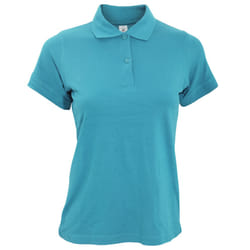 B&C Safran Pure Ladies Short Sleeve Polo Shirt - XS, Atoll