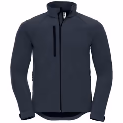Russell Mens Water Resistant & Windproof Softshell Jacket - 4XL, French Navy