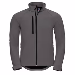 Russell Mens Water Resistant & Windproof Softshell Jacket - 4XL, Titanium