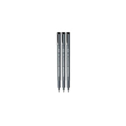 0.8 mm Pigment Liner Fineliner Sketching Drawing Drafting Pens Pack of 3