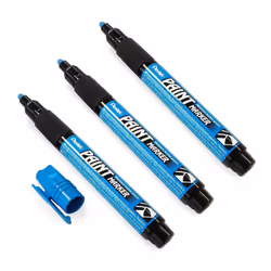 Pentel Permanent Cellulose Paint Marker Pens - MMP20 - Pack of 3 - Sky Blue