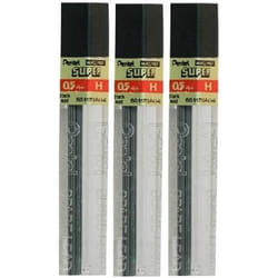 Pentel 0.5mm Size H Shade Hardness Pencil Refill Replacement Spare Leads Hi Pollymer Super For Automatic & Mechanical Pencils...