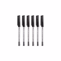 Medium 0.5mm 430 M Stick Ballpoint Pens Writing Pen Smooth - Black Ink (10)