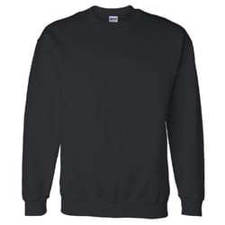 Gildan DryBlend Adult Set-In Crew Neck Sweatshirt (13 Colours) - XL, Black