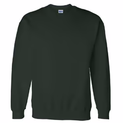 Gildan DryBlend Adult Set-In Crew Neck Sweatshirt (13 Colours) - S, Forest Green