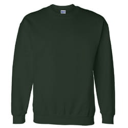 Gildan DryBlend Adult Set-In Crew Neck Sweatshirt (13 Colours) - S, Forest Green