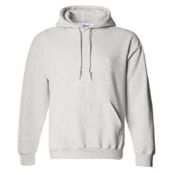 Gildan Heavyweight DryBlend Adult Unisex Hooded Sweatshirt Top / Hoodie (13 Colours) - M, Ash