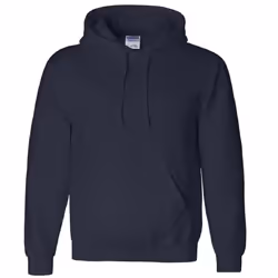 Gildan Heavyweight DryBlend Adult Unisex Hooded Sweatshirt Top / Hoodie (13 Colours) - M, Navy