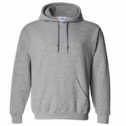 Gildan Heavyweight DryBlend Adult Unisex Hooded Sweatshirt Top / Hoodie (13 Colours) - S, Sport Grey