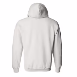 Gildan Heavyweight DryBlend Adult Unisex Hooded Sweatshirt Top / Hoodie (13 Colours) - 2XL, White