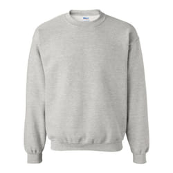 Gildan Heavy Blend Unisex Adult Crewneck Sweatshirt - S, Ash
