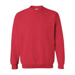 Gildan Heavy Blend Unisex Adult Crewneck Sweatshirt - S, Cherry Red