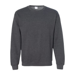 Gildan Heavy Blend Unisex Adult Crewneck Sweatshirt - M, Dark Heather
