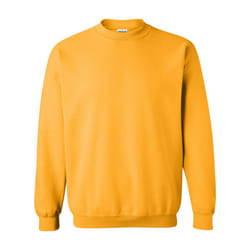 Gildan Heavy Blend Unisex Adult Crewneck Sweatshirt - S, Gold