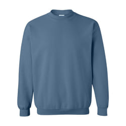 Gildan Heavy Blend Unisex Adult Crewneck Sweatshirt - S, Indigo Blue