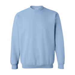 Gildan Heavy Blend Unisex Adult Crewneck Sweatshirt - S, Light Blue