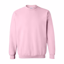 Gildan Heavy Blend Unisex Adult Crewneck Sweatshirt - S, Light Pink