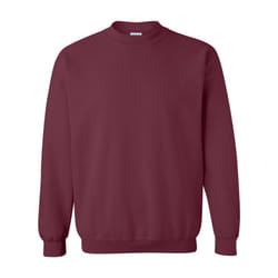 Gildan Heavy Blend Unisex Adult Crewneck Sweatshirt - S, Maroon