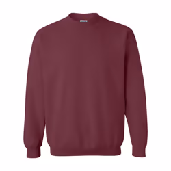 Gildan Heavy Blend Unisex Adult Crewneck Sweatshirt - L, Maroon