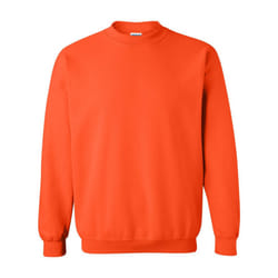 Gildan Heavy Blend Unisex Adult Crewneck Sweatshirt - S, Orange