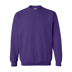 Gildan Heavy Blend Unisex Adult Crewneck Sweatshirt - S, Purple