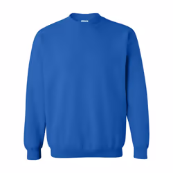 Gildan Heavy Blend Unisex Adult Crewneck Sweatshirt - S, Royal