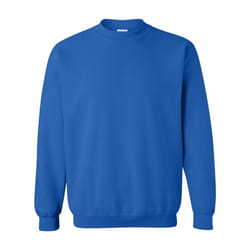 Gildan Heavy Blend Unisex Adult Crewneck Sweatshirt - S, Royal