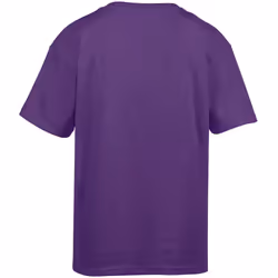 Gildan Childrens Unisex Soft Style T-Shirt - XS, Purple