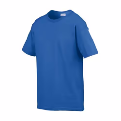 Gildan Childrens Unisex Soft Style T-Shirt - XS, Royal